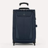 Front view of Maxlite 5 Carry-On Rollaboard in Midnight Blue, showing two front zippered compartments and a top carry handle.