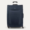 Front view of Maxlite 5 Large Check-In Expandable Spinner in Midnight Blue, offering smooth mobility and minimalist style.
