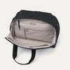Interior view of the Travelpro Essentials 2-in-1 Travel Tote & Cooler in Black, featuring multiple organizer pockets including a zippered pocket, slip compartments, and a spacious main Front compartment