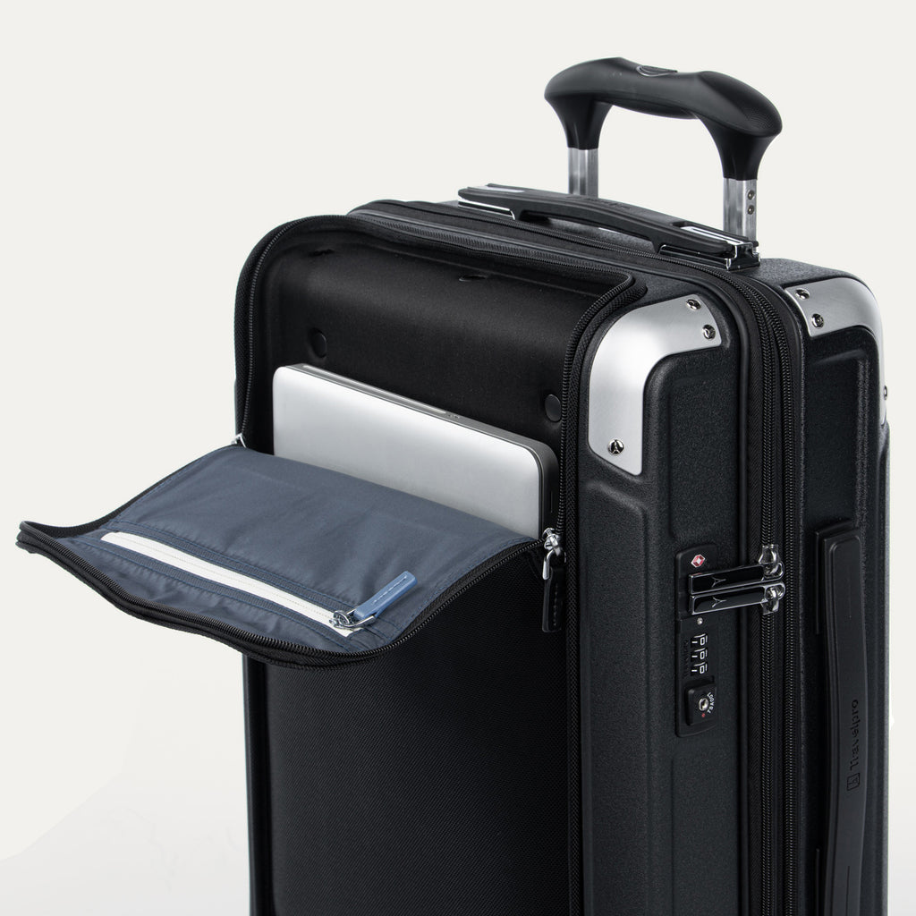 バッグ Travelpro PlatinumEliteHardside Carry-On Travelpro Platinum Elite Carry-On Spinner Tote – Luggage Pros