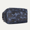 Bottom view of the Platinum® Elite Soft Duffel in camouflage pattern, showing protective feet