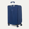 Back of Softsided VersaPack+ Extra Large Checked Luggage Spinner in Blue