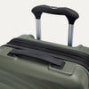 Close-up of Travelpro Maxlite Air V2 in Slate Green, showing PowerScope Lite Handle and low-profile top carry handle.