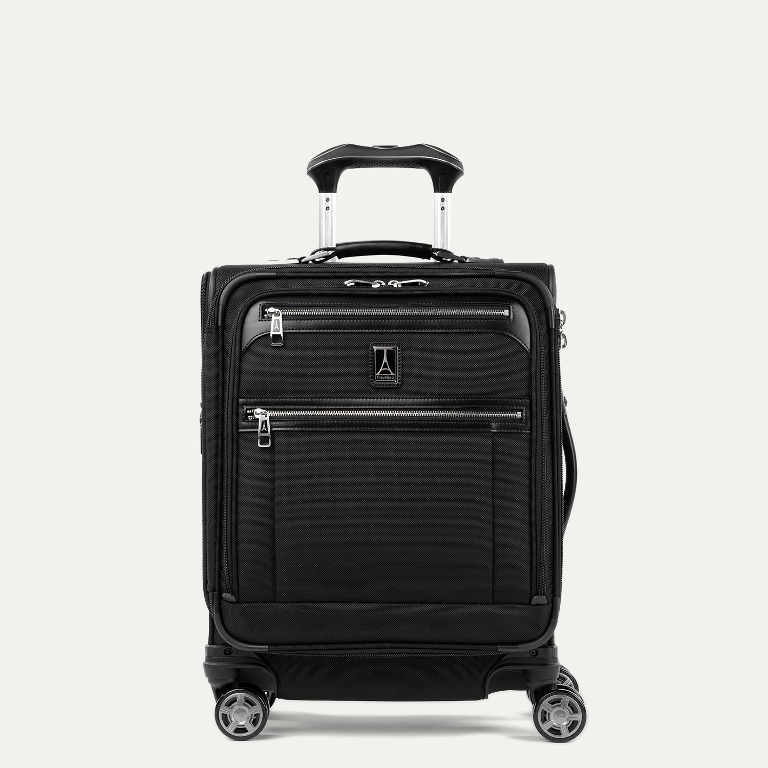 Travelpro ブラック バック Black and Brown Softsided Carry on & Medium Luggage Set | Travelpro PE