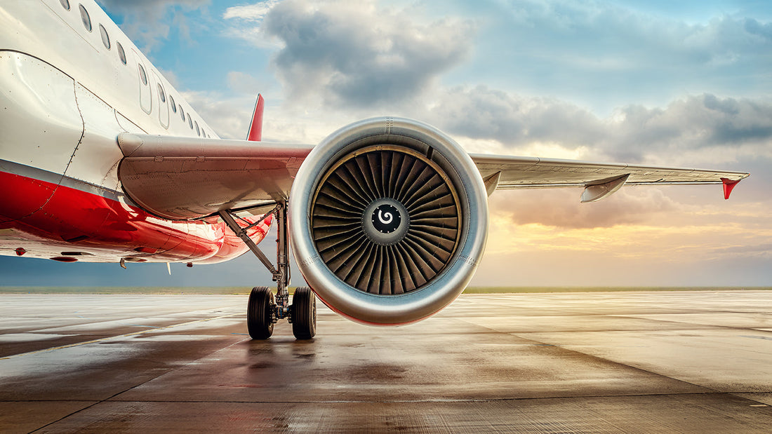 Airplane turbine 