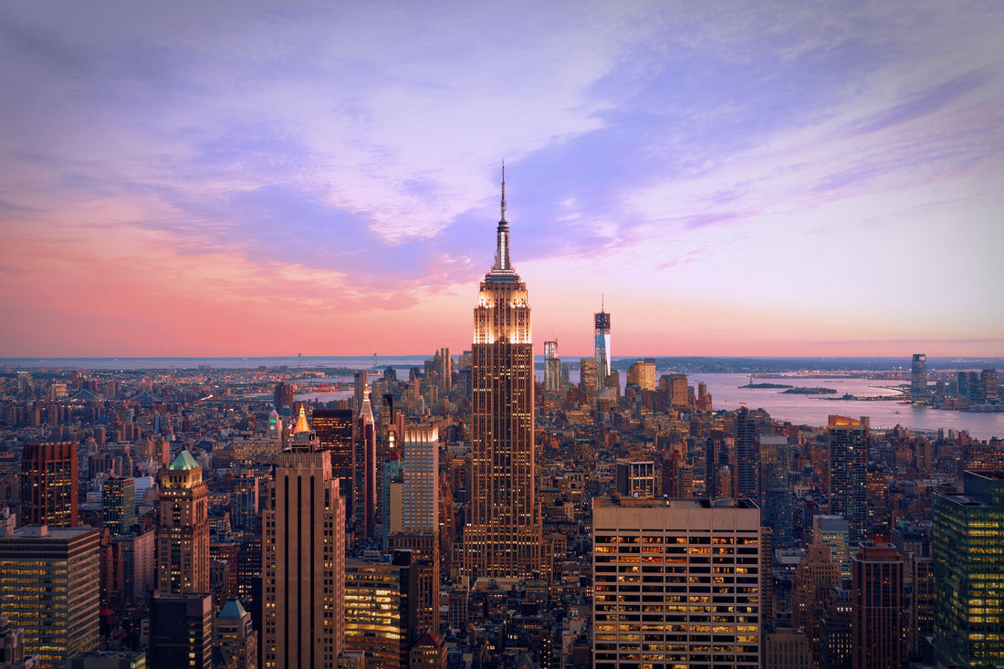 Aerial view of New York City