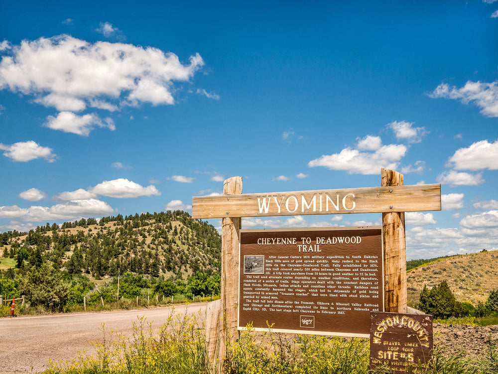Wyoming sign