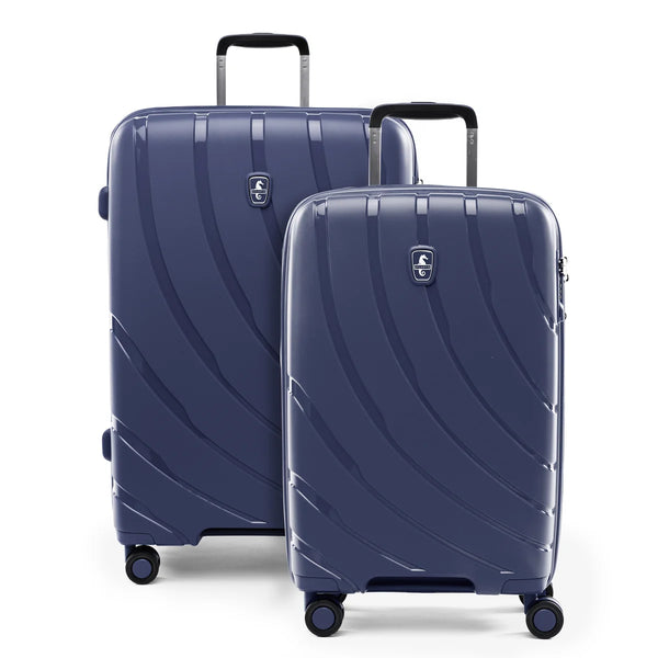 【美品】ACATE アカーテ SIROCCO　NAVY Atlantic® Carry-On / Medium Check-In Hardside Set – Travelpro
