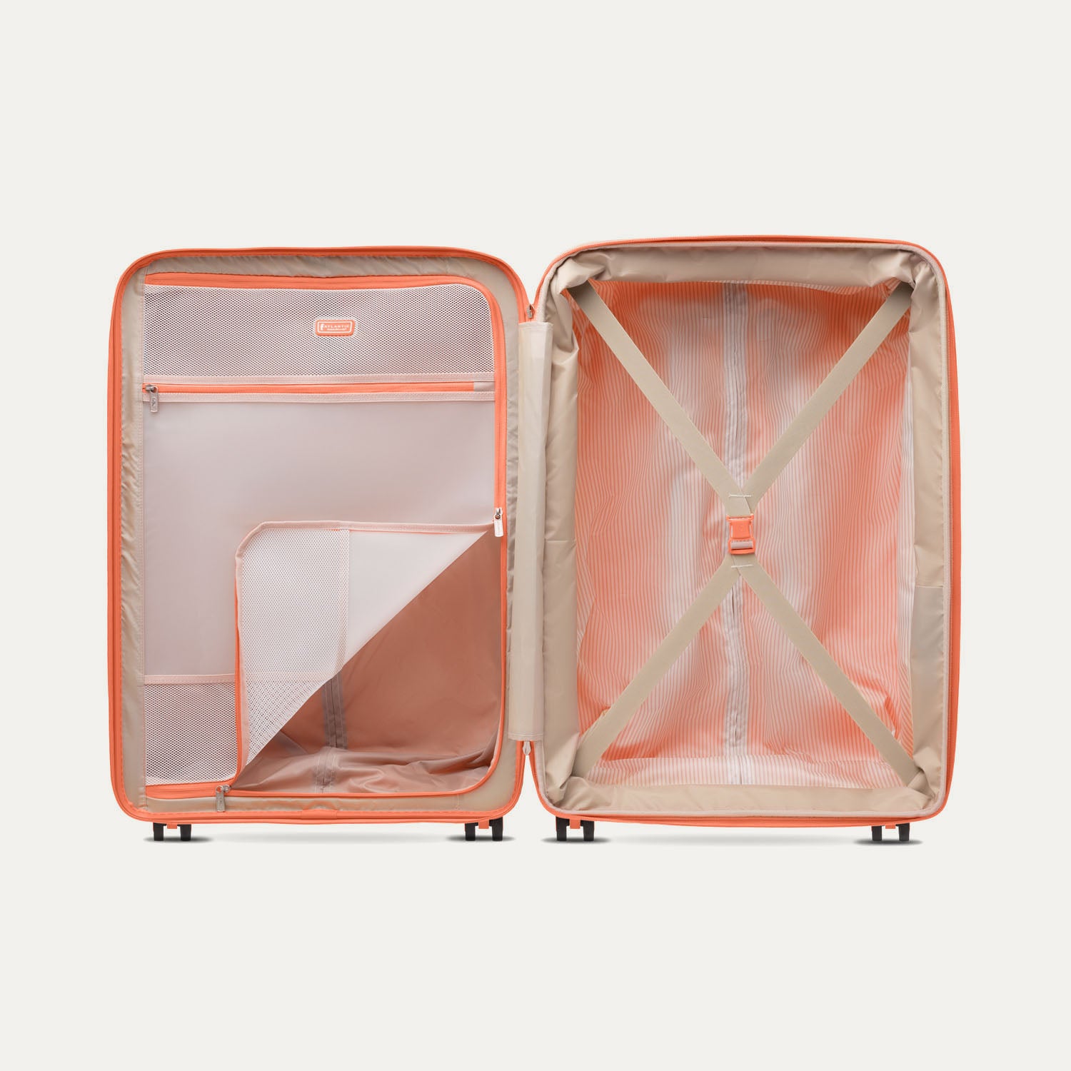 Atlantic Carry-On / Medium Check-In Hardside Set in Coral Orange