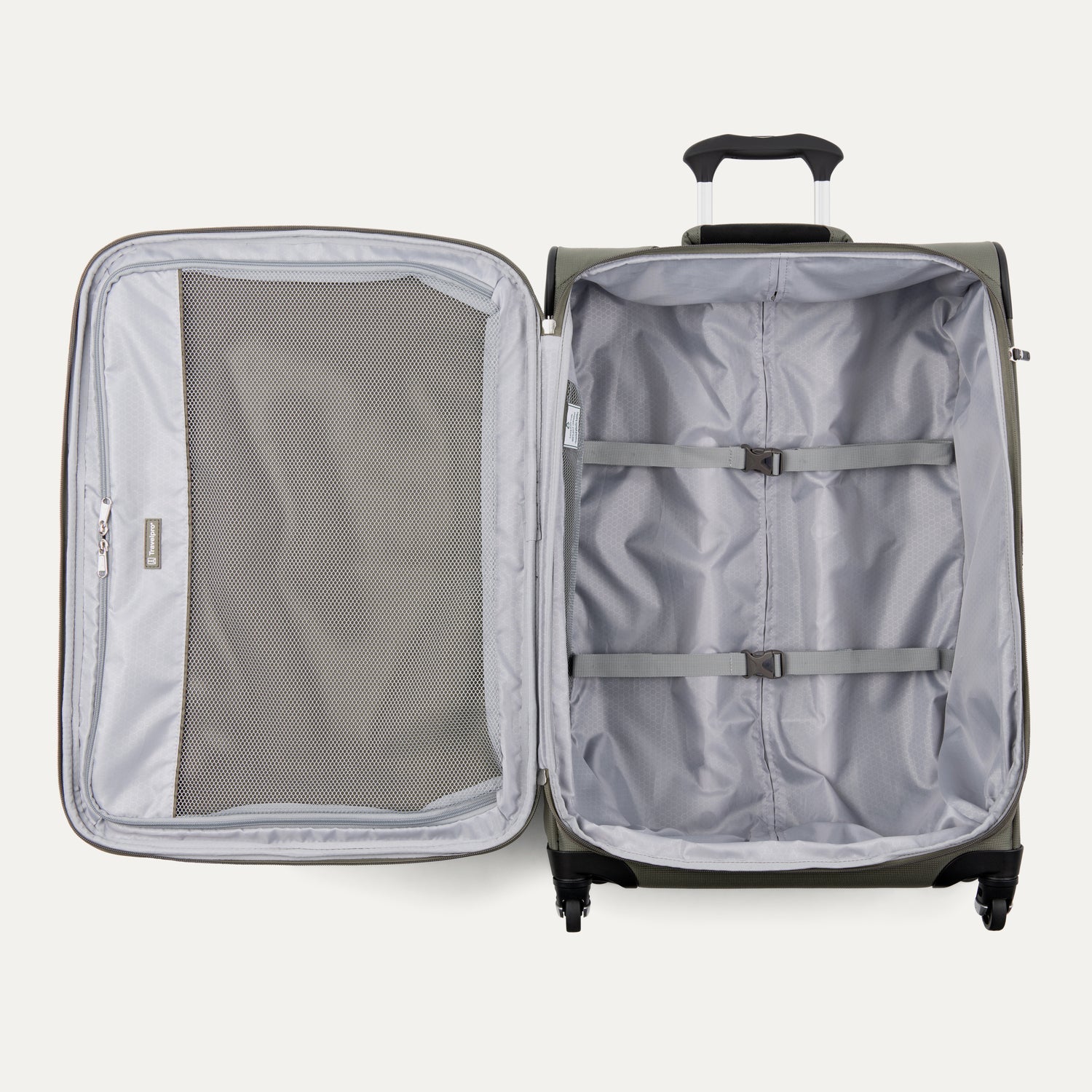 Green Spinner Softside 2 Piece Luggage Set | Travelpro Maxlite 5