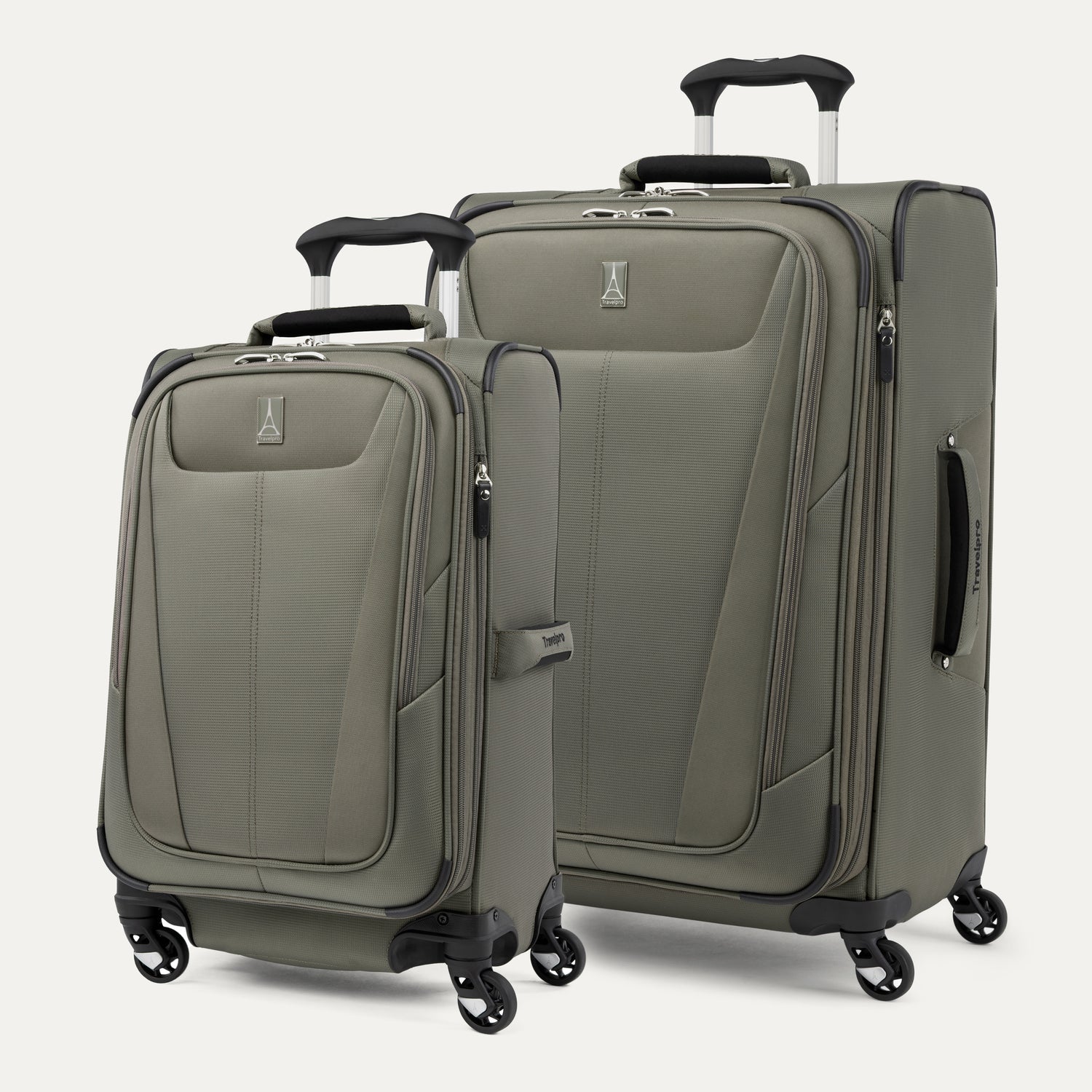 Blue Spinner Softside 2 Piece Luggage Set | Travelpro Maxlite 5