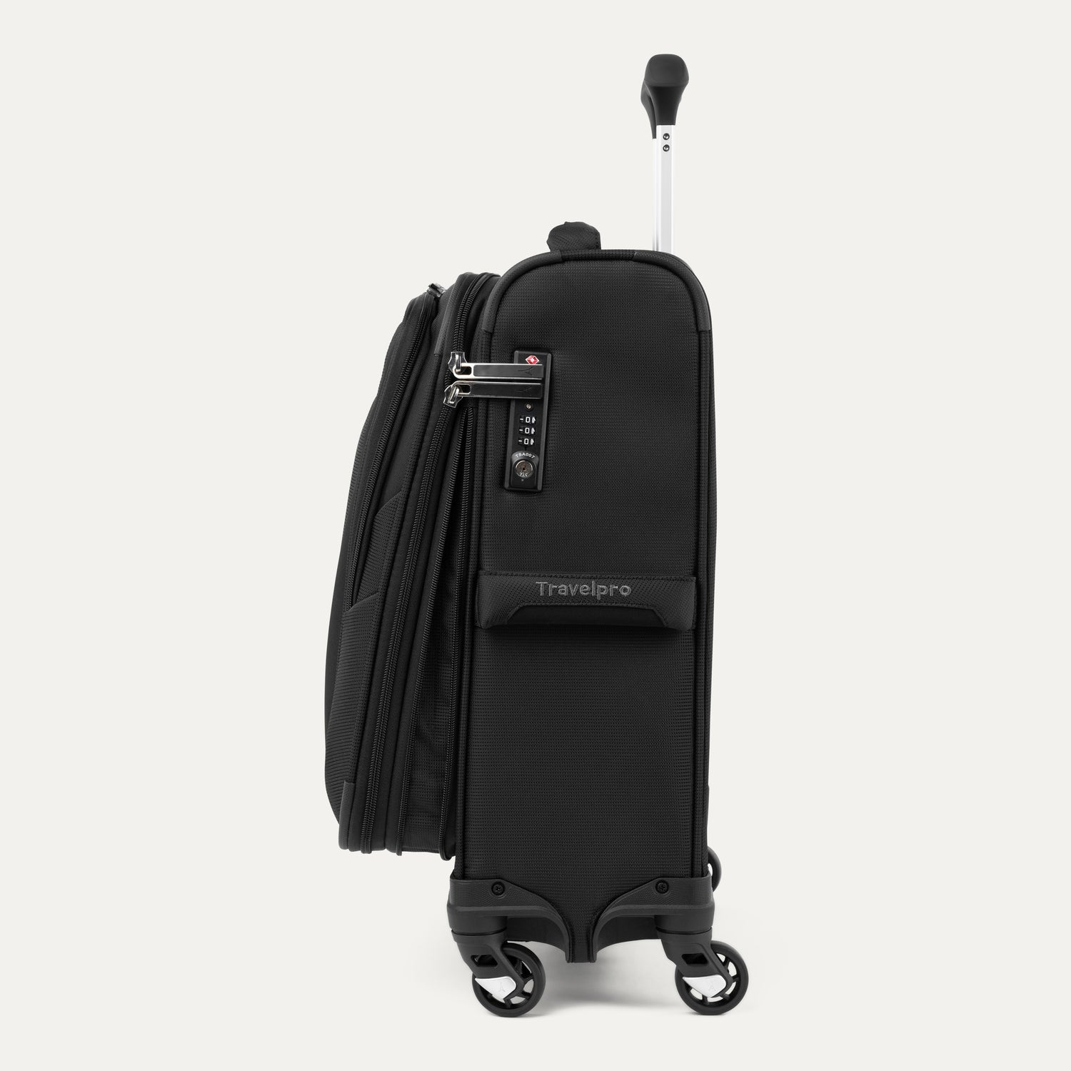 backpack for travelling with wheels Travelpro Maxlite 5 International Carry-On Spinner Luggage in Midnight Blue