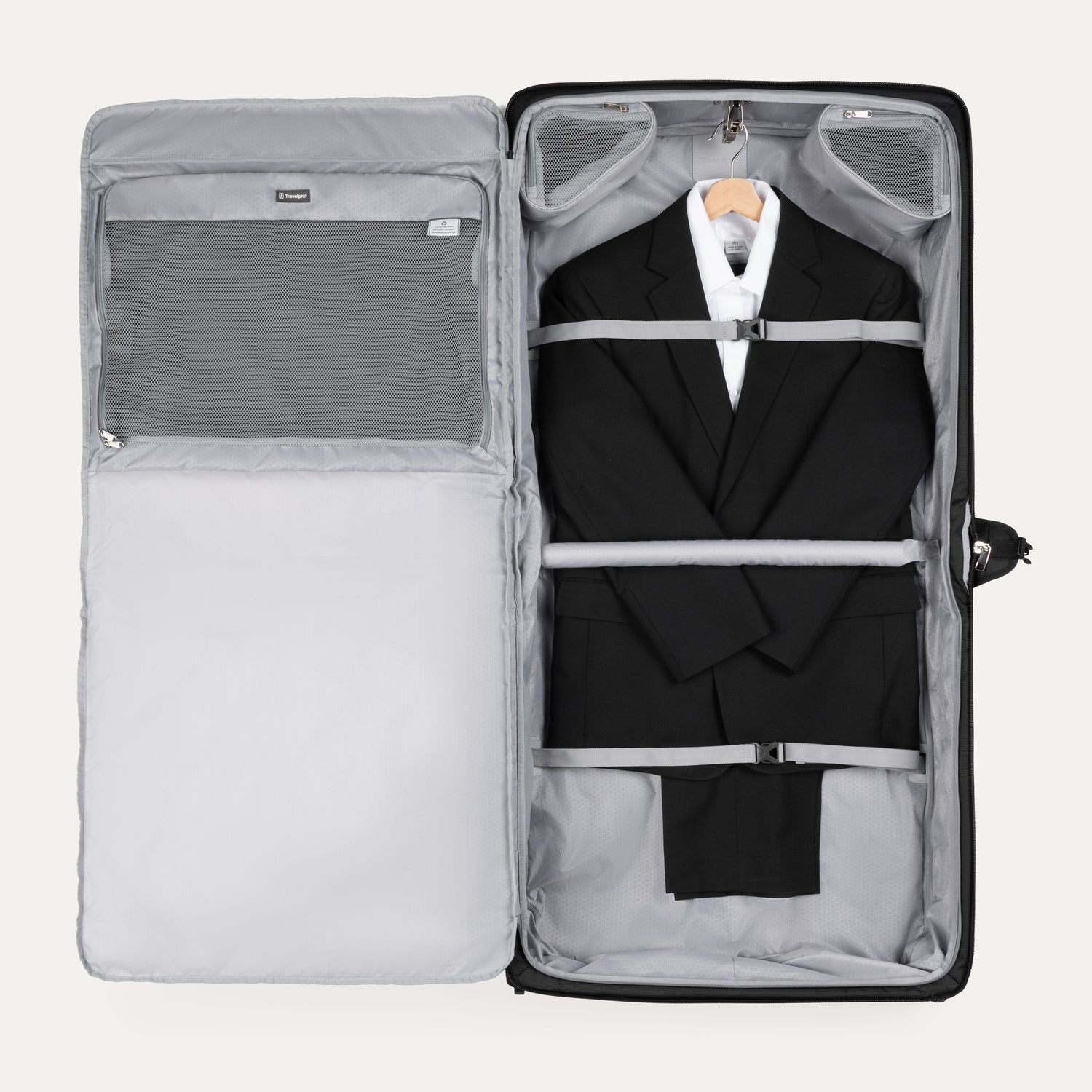 Travelpro Maxlite Checked Rolling Garment Bag in Black