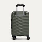 Back view of Travelpro Maxlite Air V2 Carry-On Hardside Spinner in Slate Green, showing textured shell and PowerScope Lite Handle.
