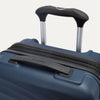 Top view of Travelpro Maxlite Air V2 Carry-On Spinner in Midnight Blue, showing Contour Grip and PowerScope Lite Handle.