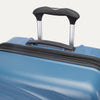 Top view of Travelpro Maxlite Air V2 Check-In Spinner in Ensign Blue, featuring the Contour Grip and PowerScope Lite Handle.