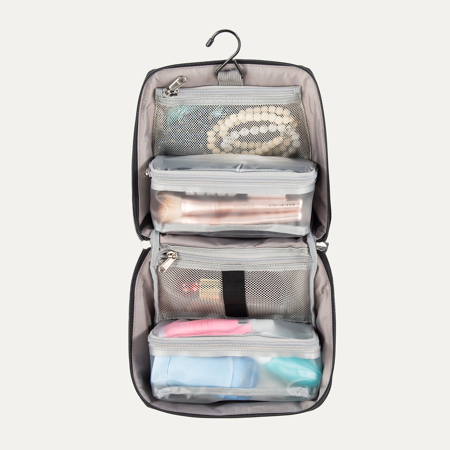 deluxe toiletry travel bag Genuine Buffalo Leather Luxury Dopp Kit with Compartments for Men & Women use as a large toiletry bag or as a combined travel and toiletry bag for short trips Briggs & Riley Baseline Deluxe