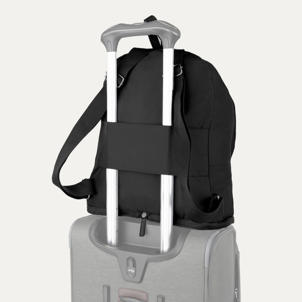 Travelpro Essentials Sparepack Foldable Carry-On Backpack 2.0 in Black