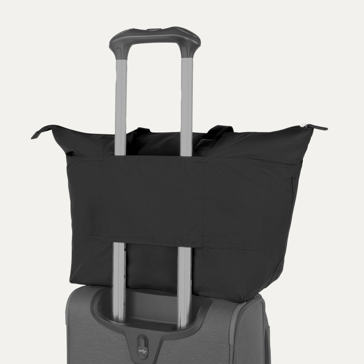 fold up travel tote bag Bobo 2073 Expandable -(Packable) Purple This ultra Travel Tote Bag