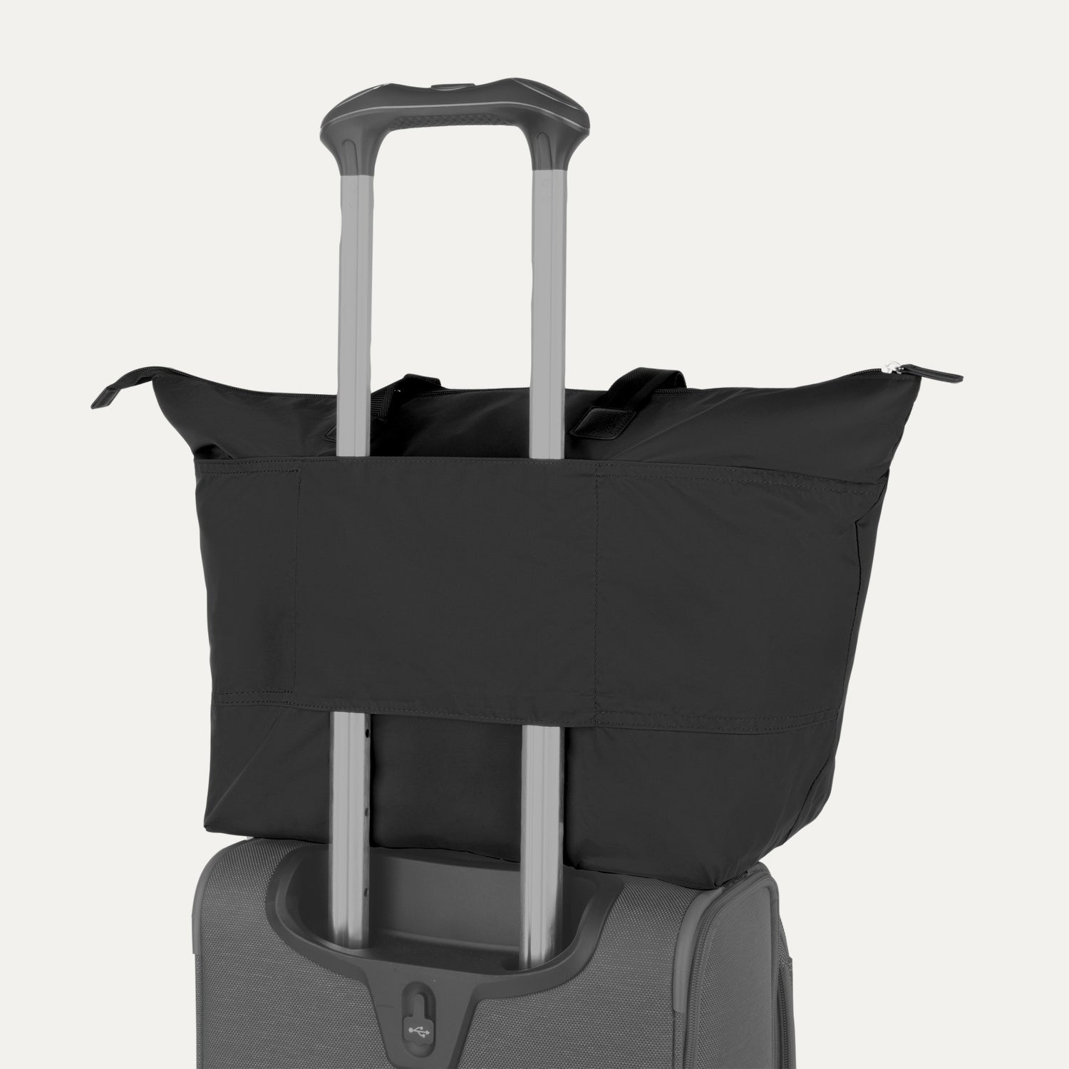 Travelpro Essentials Sparepack Foldable Carry-On Tote Bag 2.0 in Black Travelpro Essentials Sparepack Foldable Carry-On Tote Bag 2.0 in Black
