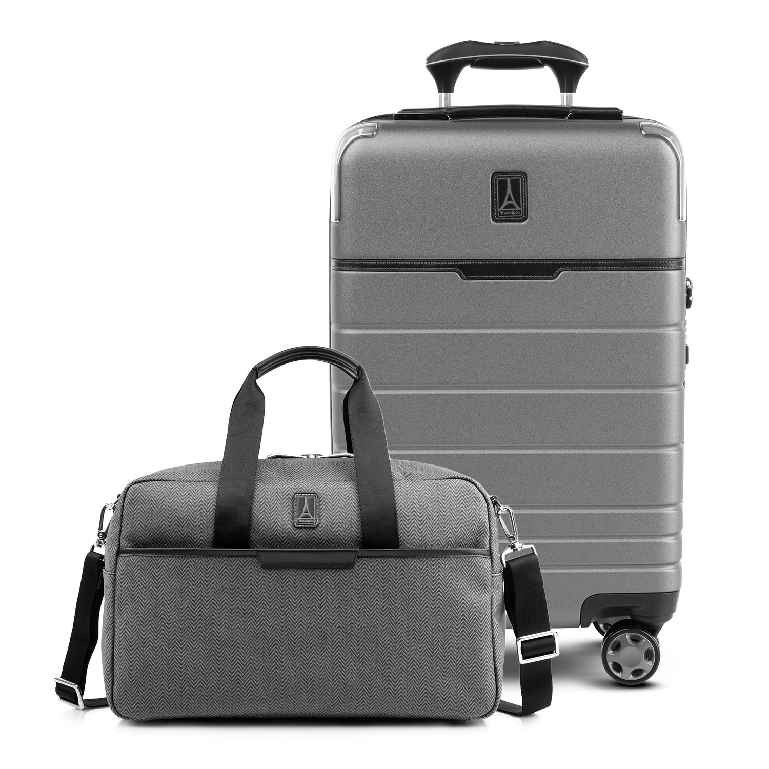 Travelpro x Travel + Leisure Carry-on Spinner and UnderSeat Tote Lug