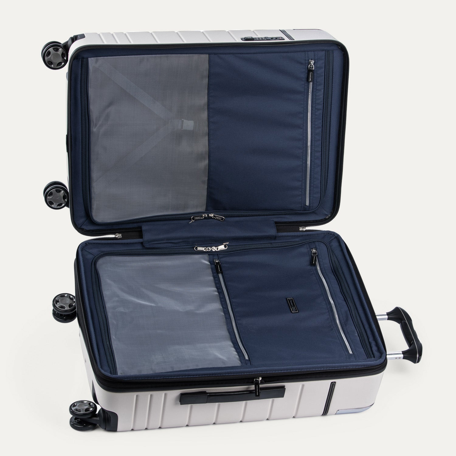Travelpro® x Travel + Leisure® Medium Check-in Spinner and Drop-Bottom Weekender Bag Luggage Set