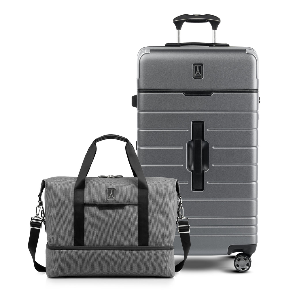 Travelpro® x Travel + Leisure® Large Check-in Spinner and Drop-Bottom