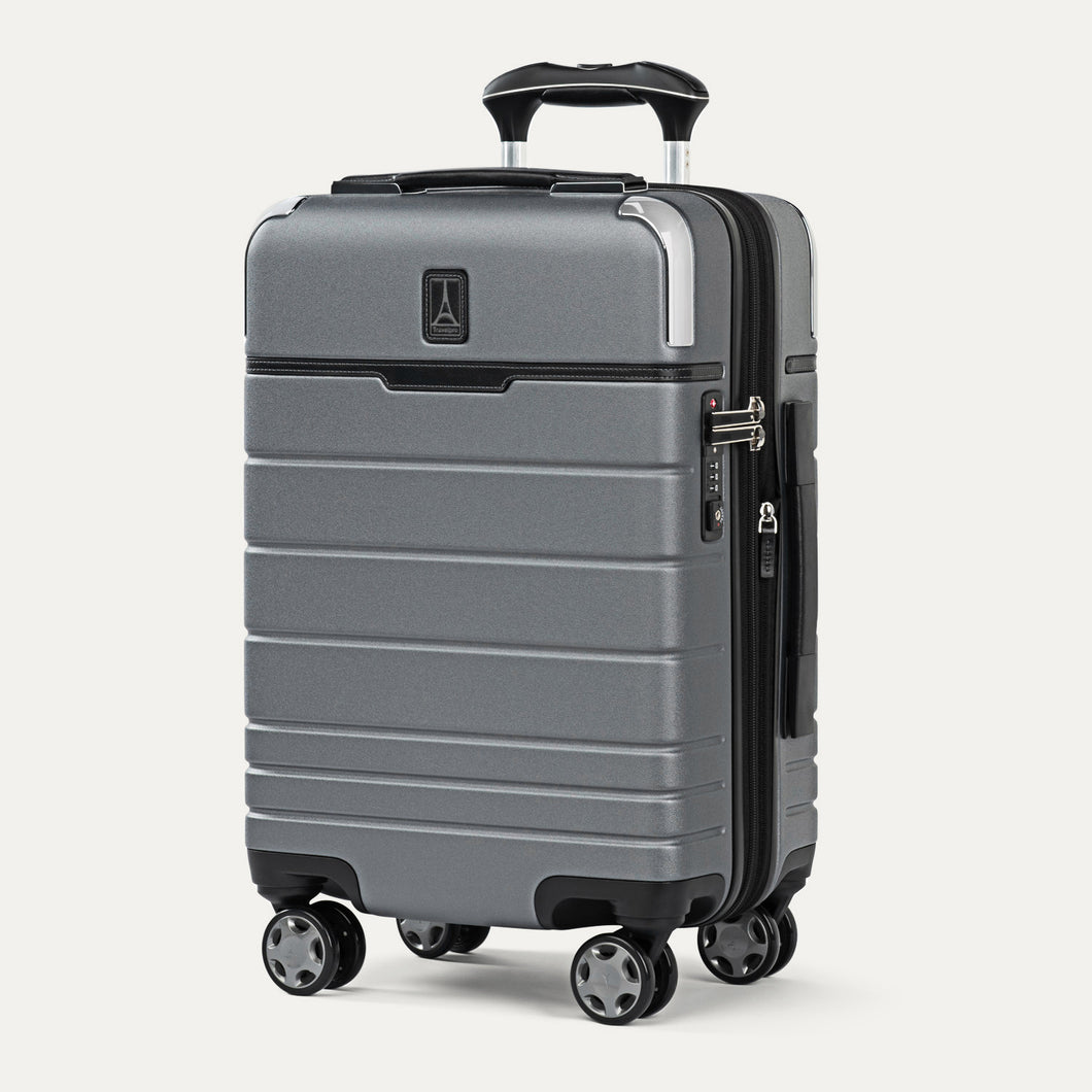 Expandable Compact Carry On Suitcase Spinner Travelpro x Travel Leisure