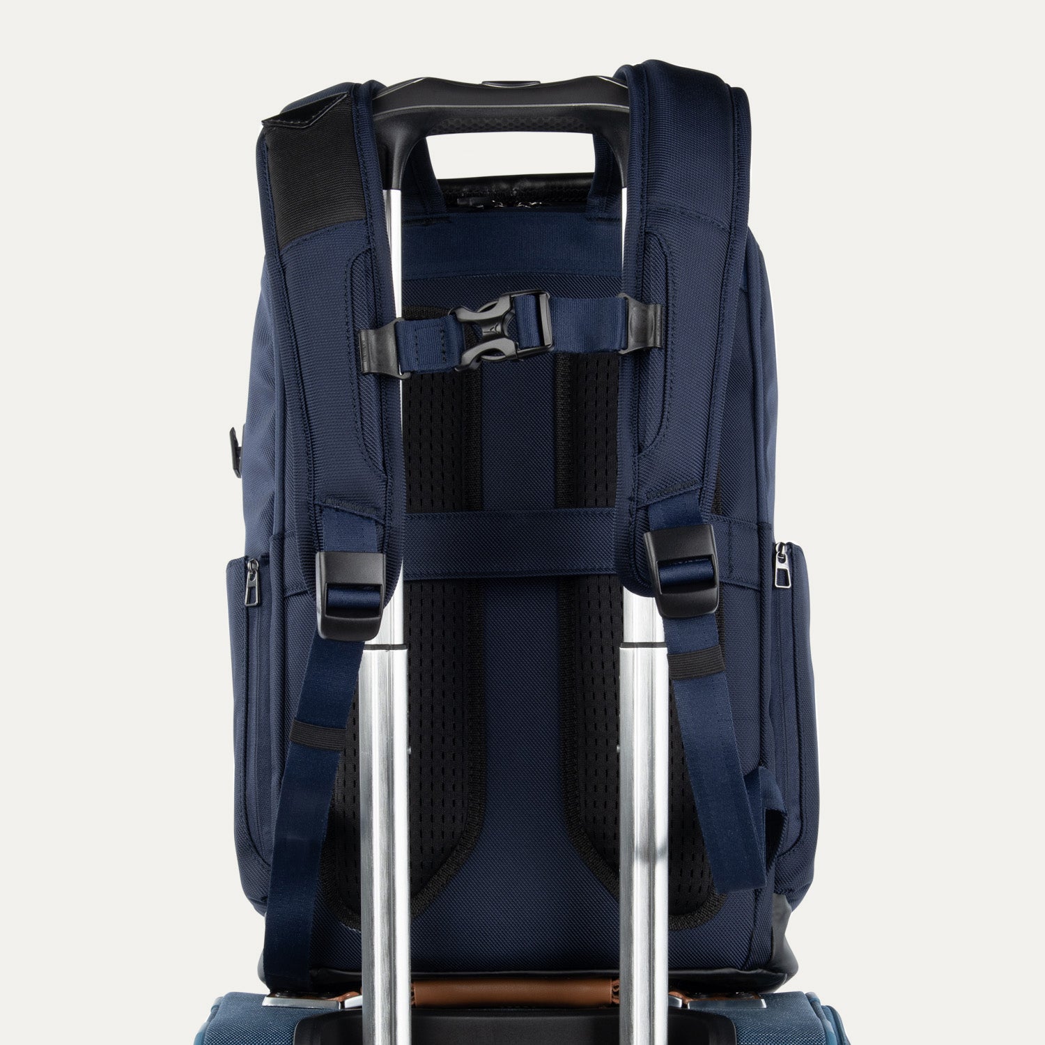 best panel loading travel backpack Crew Executive Choice 3 Medium Top Load Backpack Jet Black