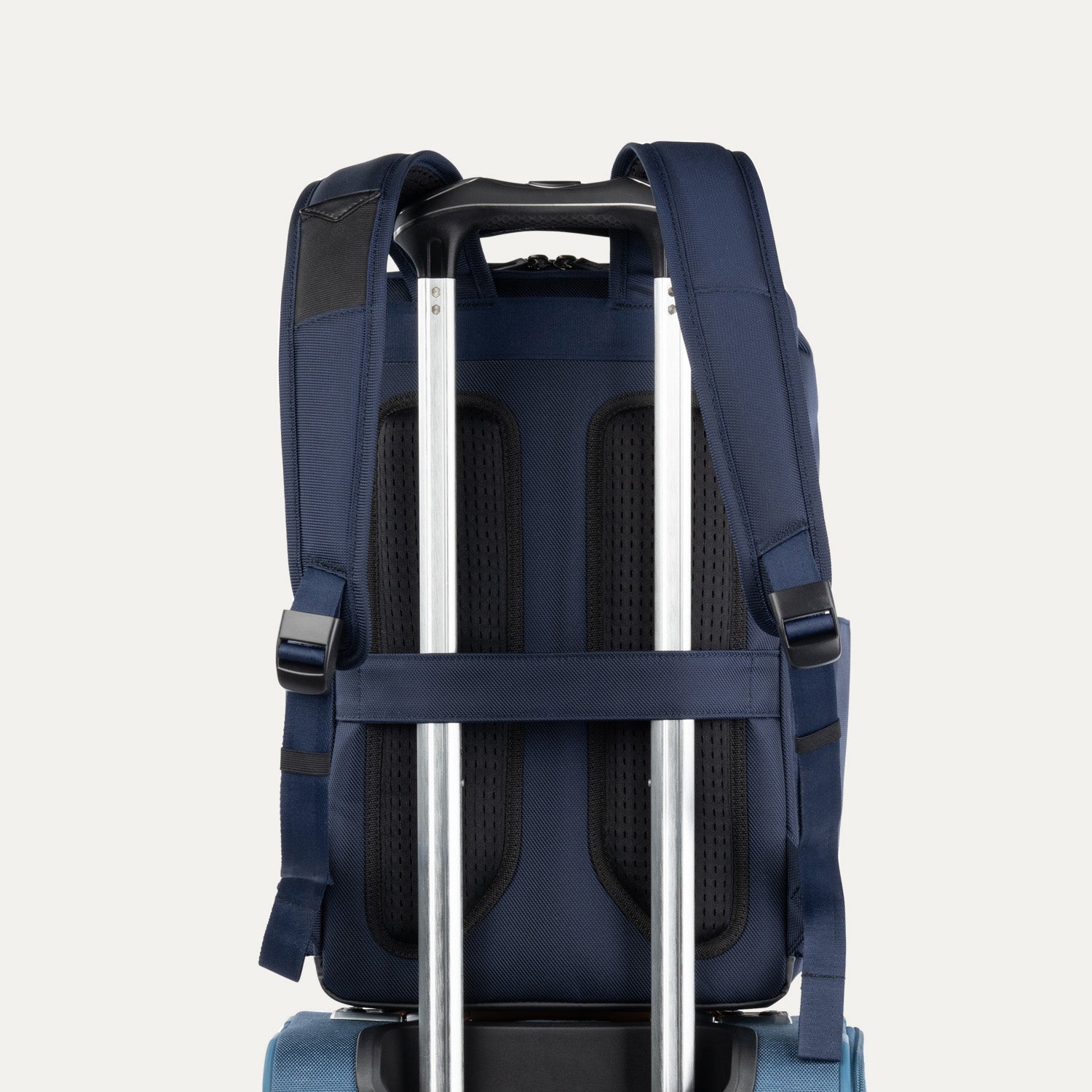 3 section backpack with laptop sleeve Travelpro Crew Executive Choice 3 Slim Backpack