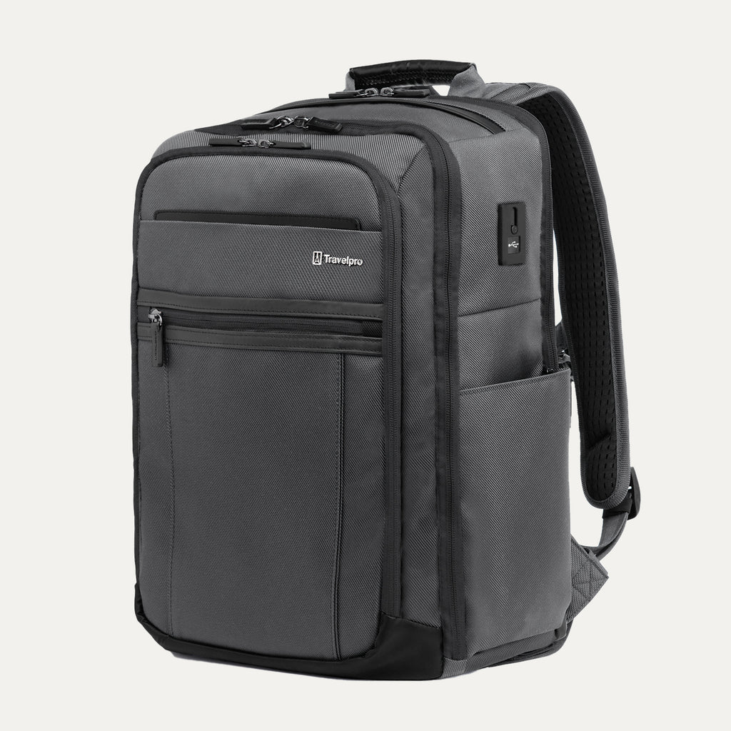 Crew™ Executive Choice™ 3 Large Travel Backpack- Titanium Grey