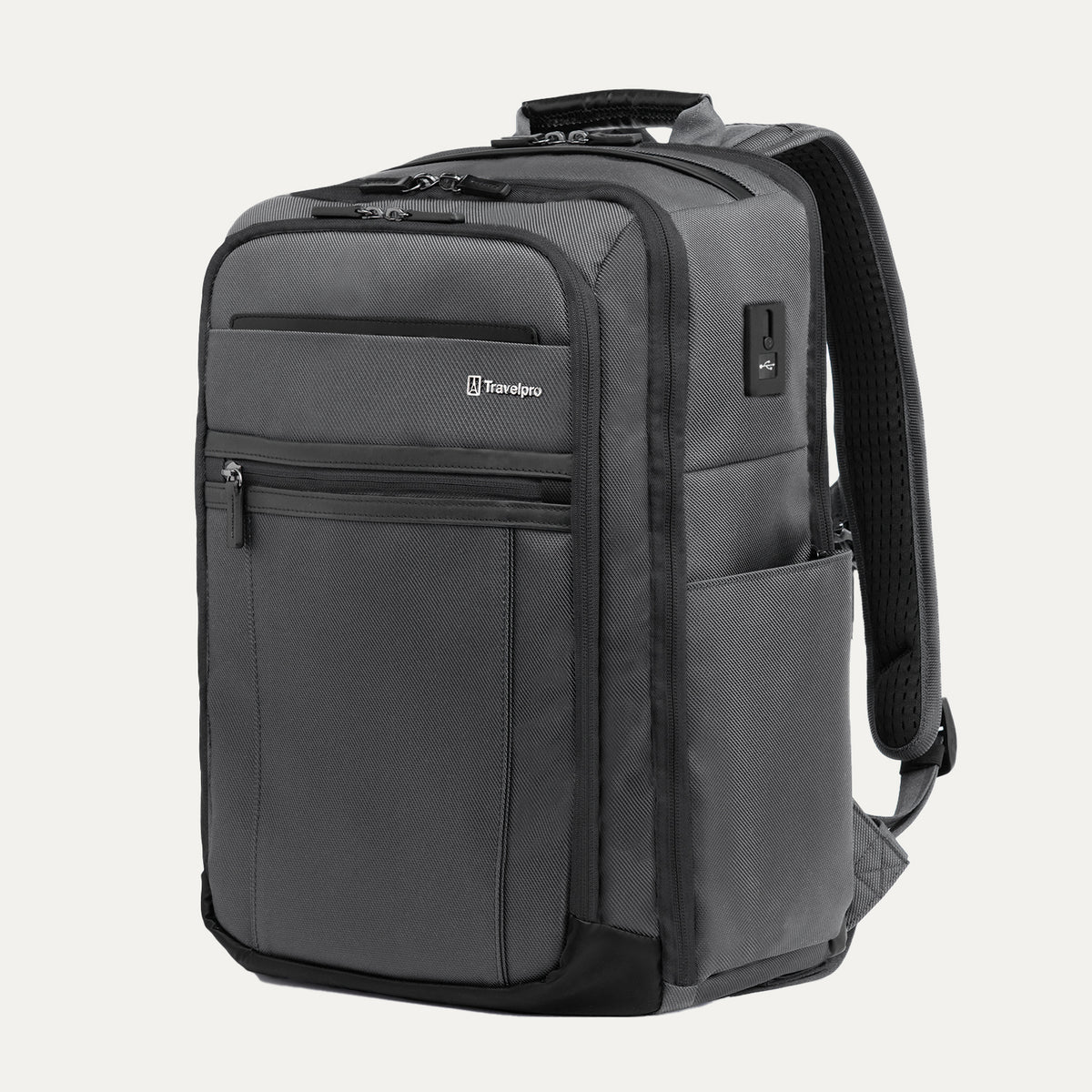 Crew™ Executive Choice™ 3 Large Travel Backpack- Titanium Grey