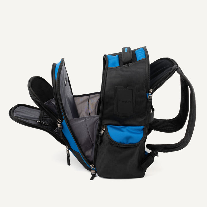 An aerial view of a field. A road runs through the upper right corner.