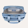 Interior of VersaPack+ UnderSeat Travel Tote with Trolley Sleeve in Baby Blue