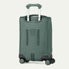 Back of VersaPack+ Soft Sided Compact Small Carry-On Spinner in Green