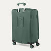 Back of VersaPack+ Medium Check-In Luggage Spinner in Green