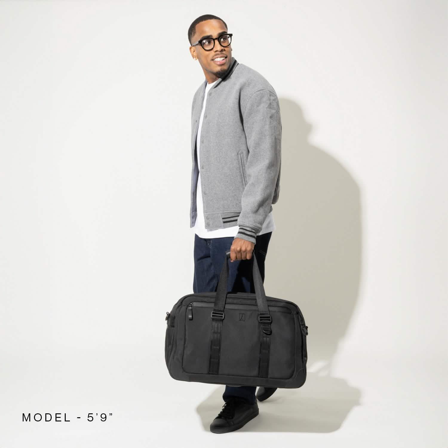 Travelpro Altitude Double Expansion Duffel Bag in Falcon Grey