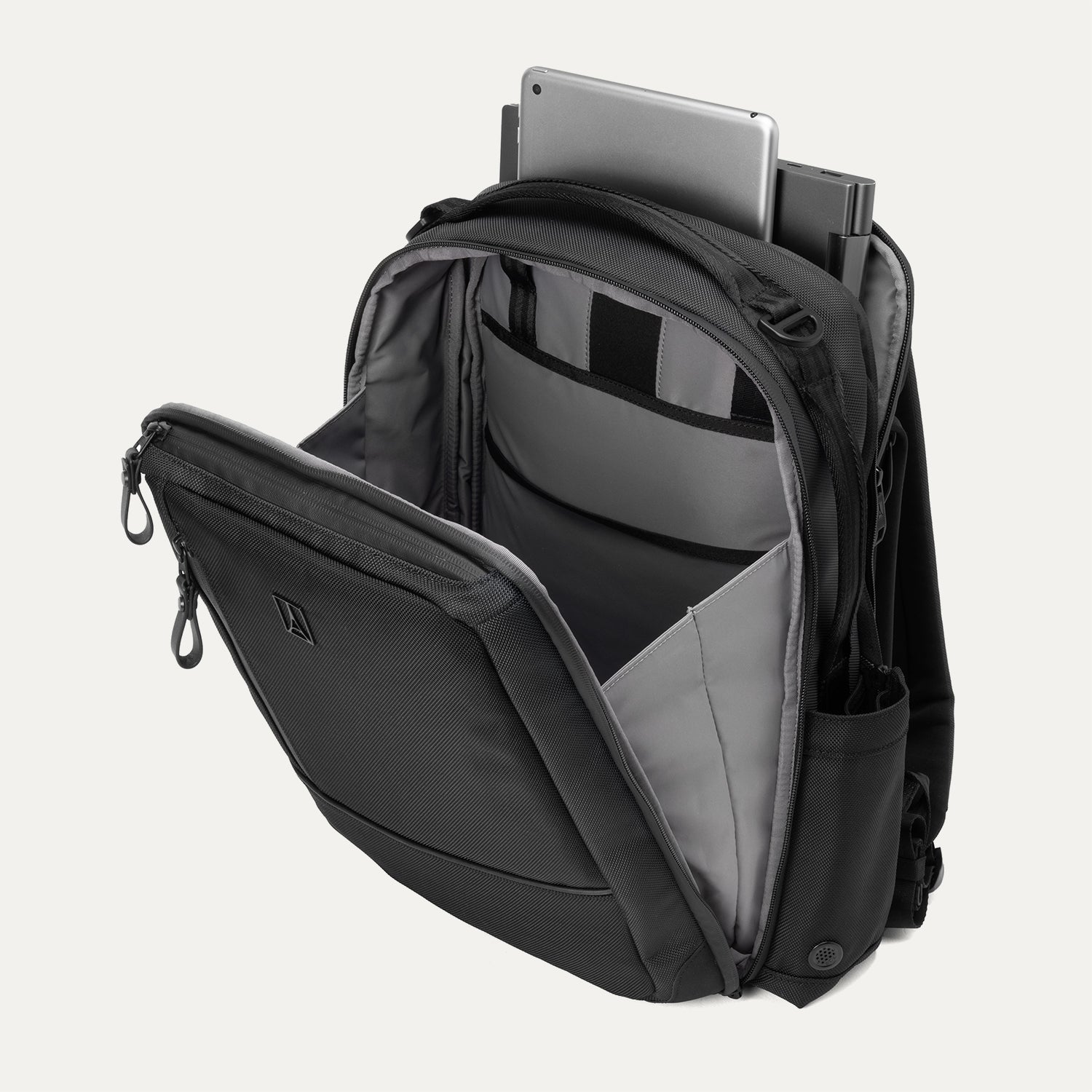 Travelpro Altitude Slim Expandable Laptop Backpack 20-24L in Falcon Grey Travelpro Altitude Slim Expandable Laptop Backpack 20-24L in Falcon Grey