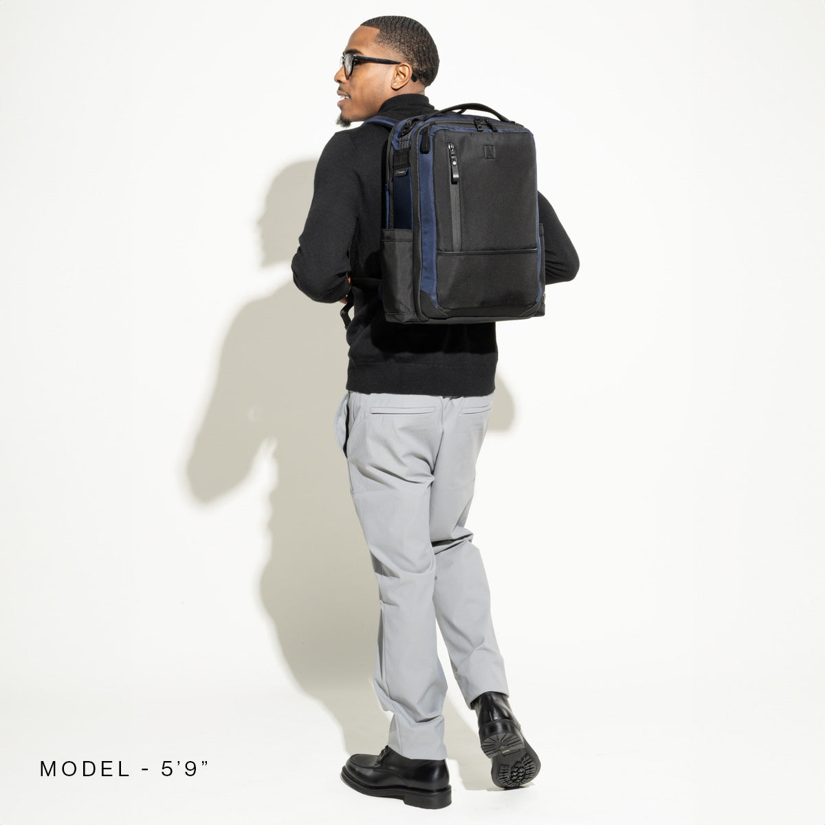 Travelpro Altitude Slim Expandable Laptop Backpack 20-24L in Falcon Grey