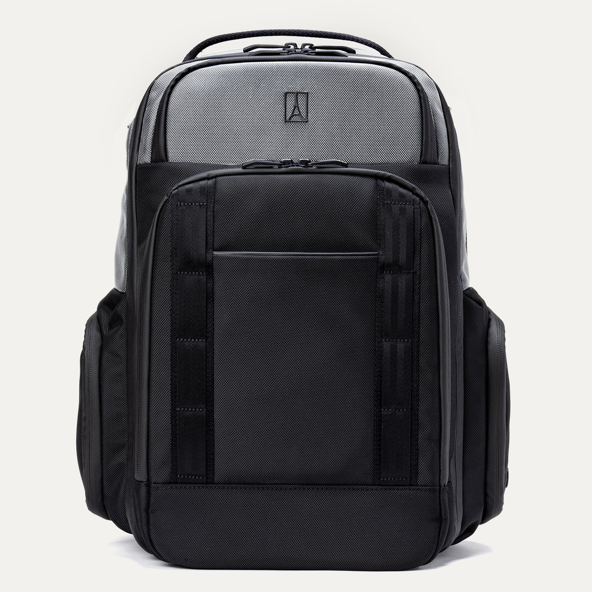 black backpack exterior laptop sleeve CALPAK Luka 17" The Winco ACERO Backpack 34L Carry On Travel Backpack