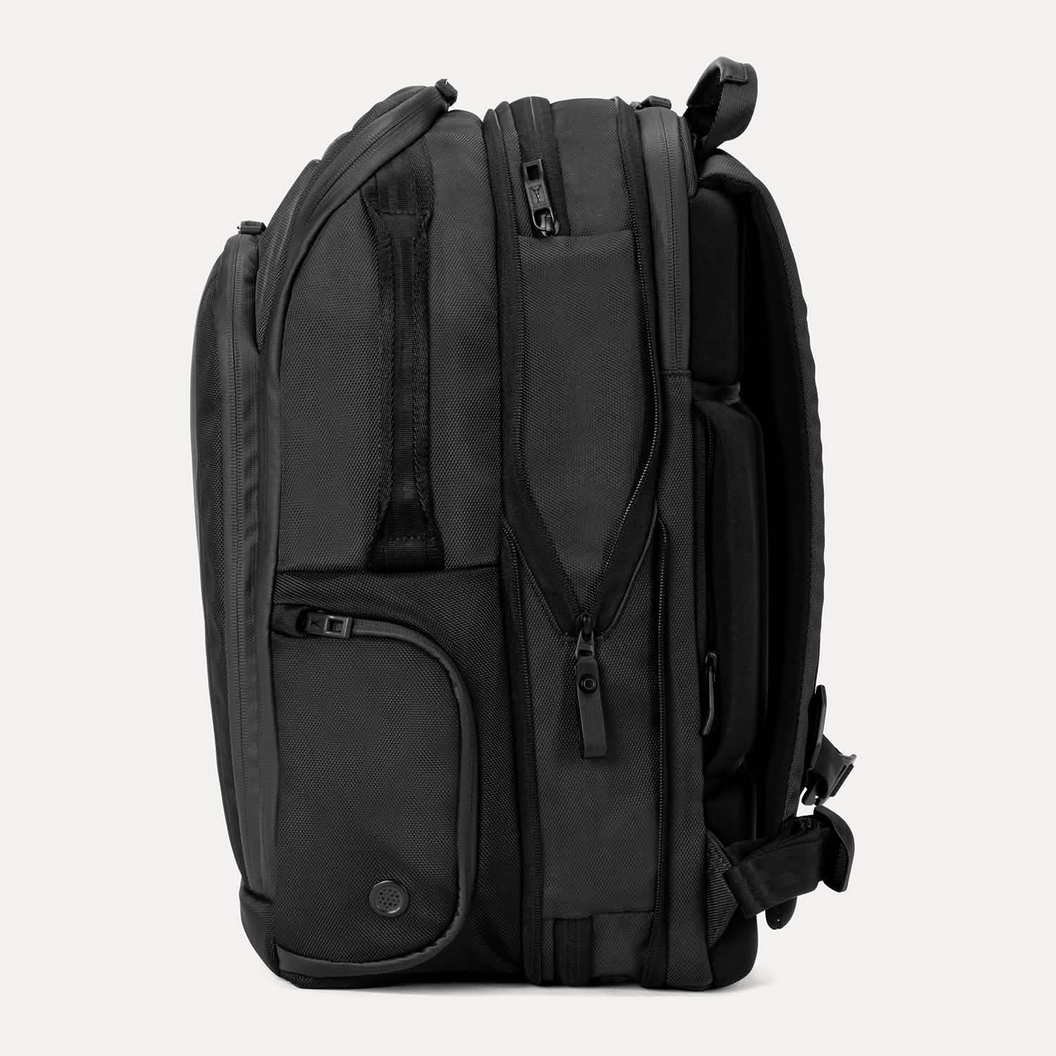 backpack with external laptop pocket Travelpro Altitude All-Purpose Full Expansion Laptop Backpack 24-34L in Falcon Grey