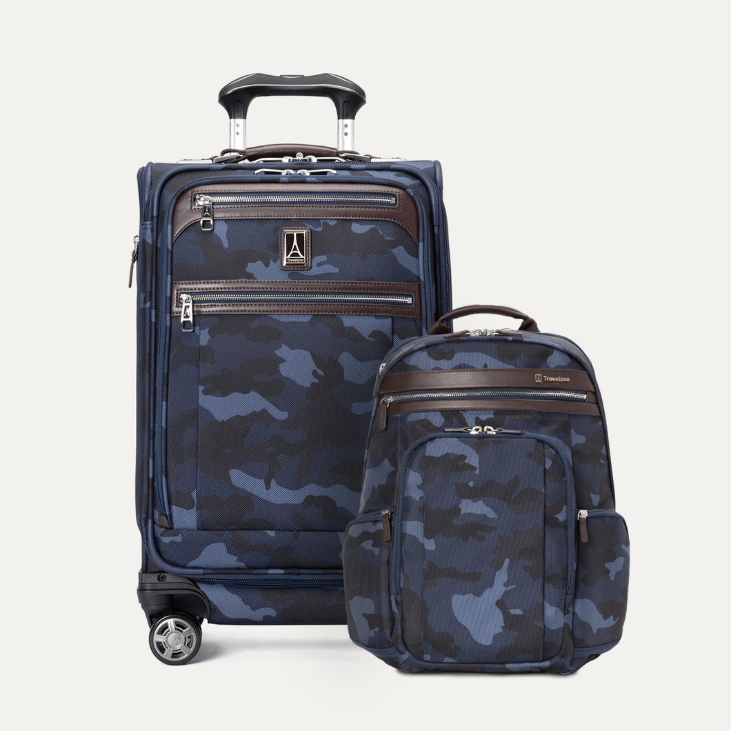 Platinum® Elite Carry-On / Business Backpack Camouflage Set