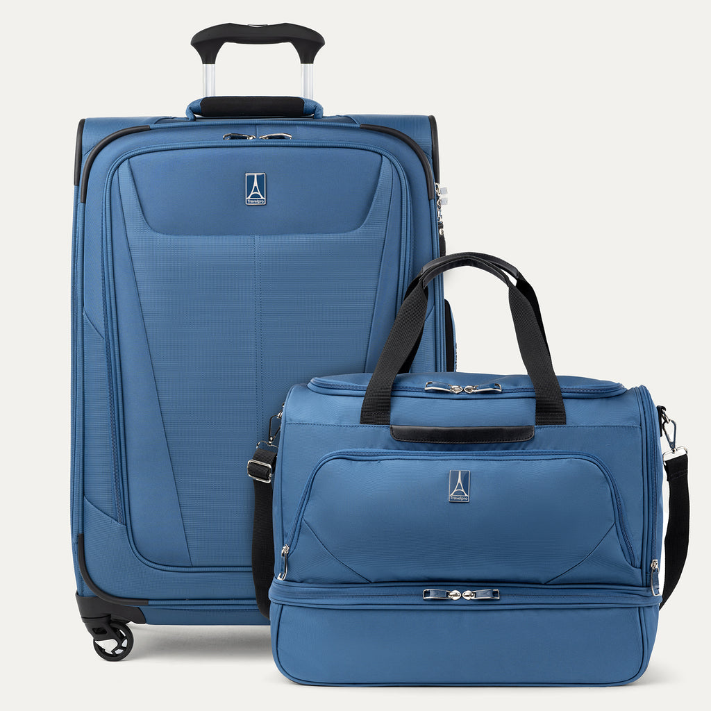 american tourister helix bag 30.5 l laptop backpack blue Travelpro Maxlite 5 Weekender Bag/Medium Check-In Set