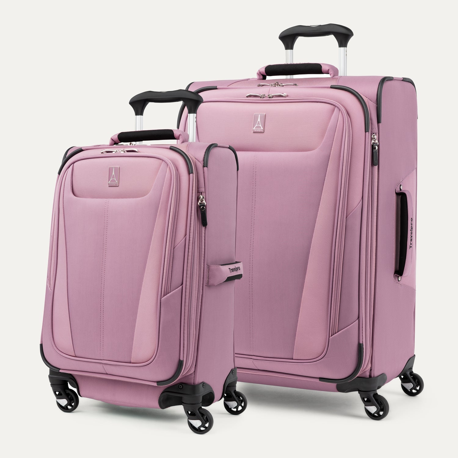Pink Spinner Softside 2 Piece Luggage Set | Travelpro Maxlite 5