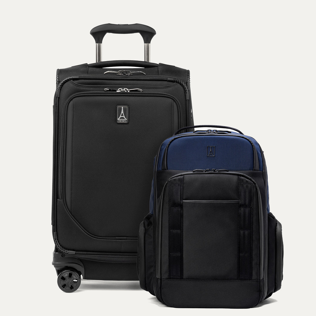 Crew Classic Carry-on Spinner / Travelpro® Altitude™ Large Backpack Set