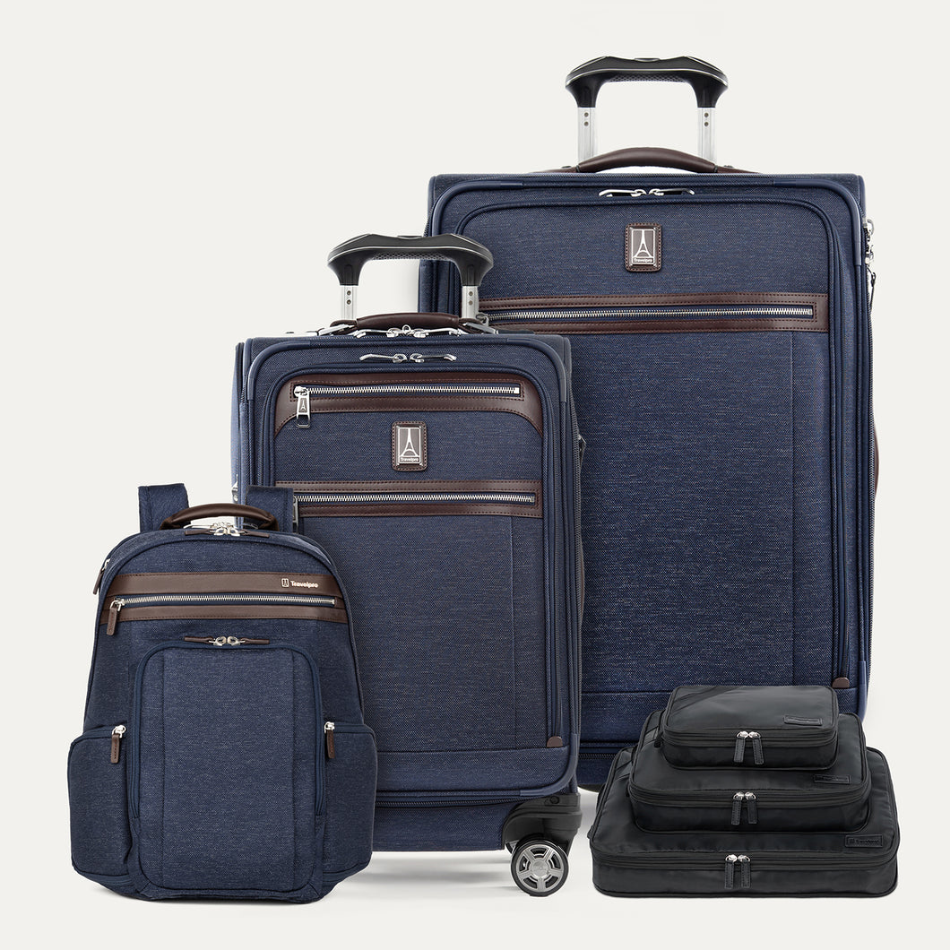 Business Class - Carry-on / Medium Check-in / Backpack / Packing Cubes Set