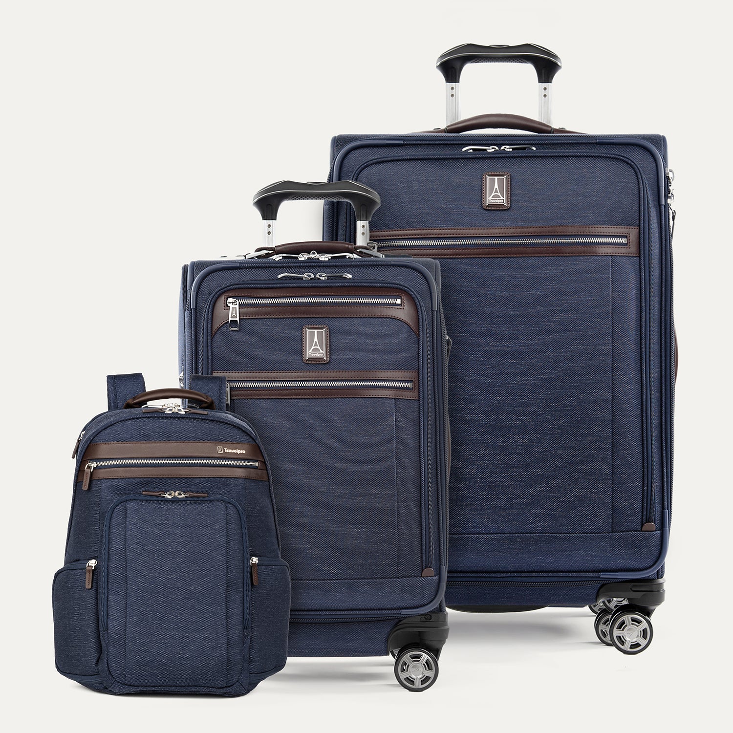 Business Trip Essentials - Platinum® Elite Backpack / Carry-On / Medium Check-In Set