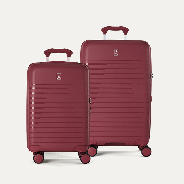Optima Expandable Carry-On / Medium Check-In Set in Tibetan Red – Travelpro