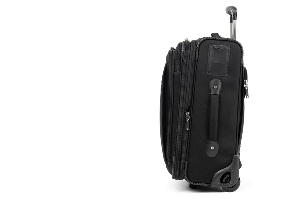 Travelpro Crew soft side Rollaboard suitcase in Black.