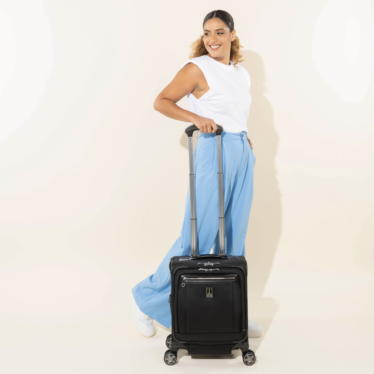 Soft Sided Carry on Spinner Tote | Platinum Elite by Travelpro